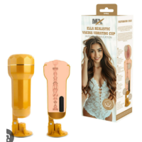 MX Ella Realistic Vagina Vibrating Cup Masturbator